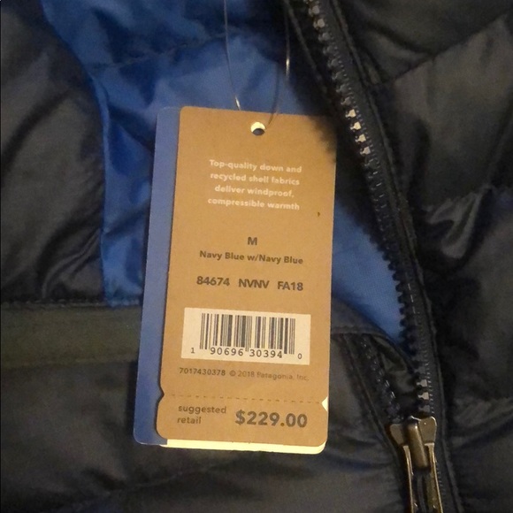 Patagonia Down Sweater, NWT - Picture 5 of 6